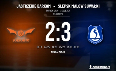 [SIATKÓWKA] Tauron Liga – Jastrzębie Barkom – Ślepsk Malow Suwałki 2:3, seria suwalczan trwa