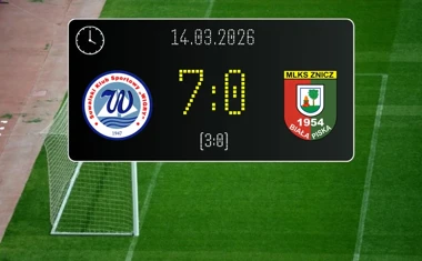 [PIŁKA NOŻNA] Wigry Suwałki – Znicz Biała Piska 7:0 – pewne zwycięstwo w Betclic 3. Liga Grupa 1 (Grupa I)