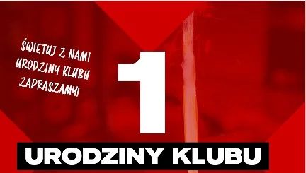 Grafika promocyjna wydarzenia 1 Urodziny Klubu Xtreme Fitness S1 w Suwałkach