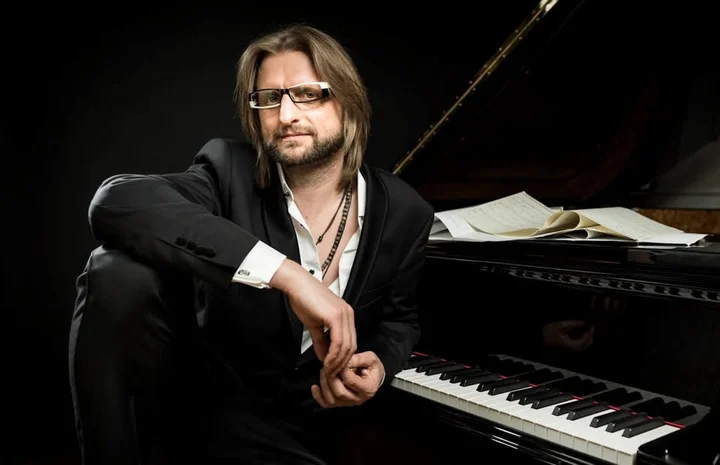 Grafika promocyjna wydarzenia Leszek Możdżer SOLO w Suwałkach — koncert fortepianowy