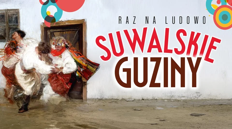 Grafika promocyjna wydarzenia Suwalski Jarmark Folkloru i Smaku 2026 – ludowe wesele