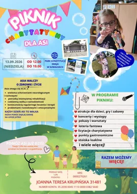 Piknik Charytatywny dla Asi w Suwałkach