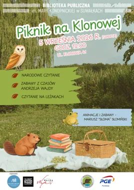 Grafika promocyjna wydarzenia Piknik na Klonowej