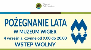Grafika promocyjna wydarzenia Pożegnanie lata w Muzeum Wigier