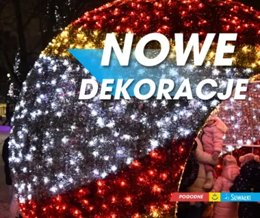 Grafika promocyjna wydarzenia Uruchomienie świątecznych iluminacji w Suwałkach