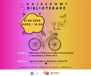 Odjazdowy Bibliotekarz wraca na szlaki - 15. edycja rajdu łączy pedałowanie z pasją do czytania