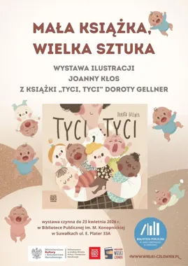 Tyci, Tyci w Suwałkach - ilustracje, które zaczynają czytanie od pierwszej kreski