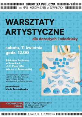 Torba, stemple i woda Suwalszczyzny - biblioteka szykuje twórczą sobotę