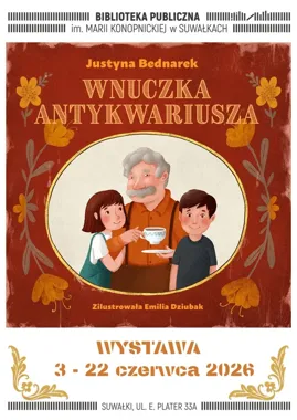 Ilustracje, które ożywiają magię antykwariatu - w Suwałkach można zobaczyć prace Emilii Dziubak