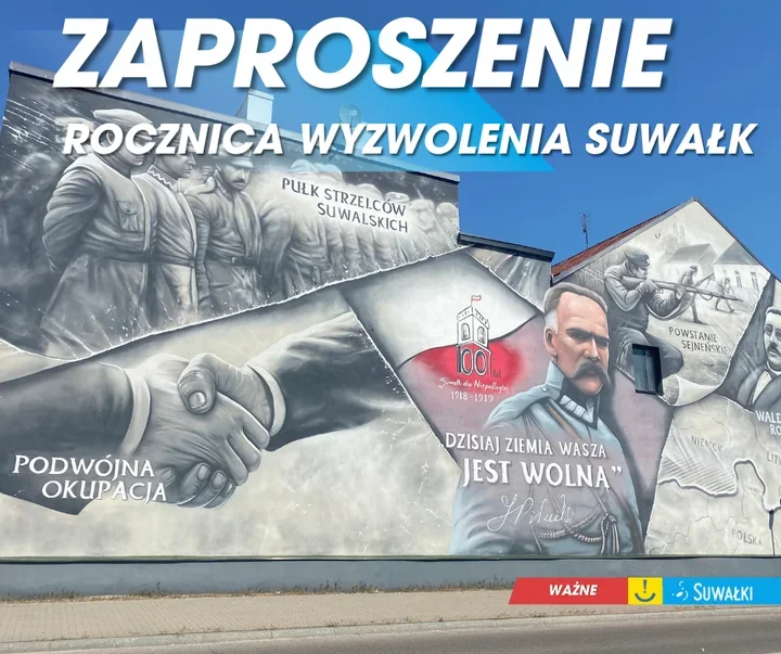 107 lat od wyzwolenia Suwałk. Uroczystości będą miały dwa przystanki