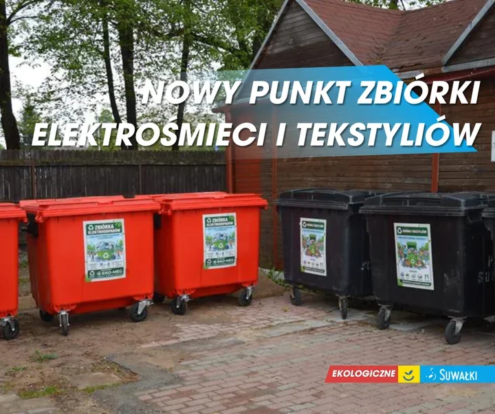 Eko-punkty trafiają na suwalskie bazary. Segregacja ma być prostsza