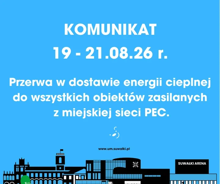 Przerwa w dostawie ciepła w Suwałkach. PEC podłącza nową instalację