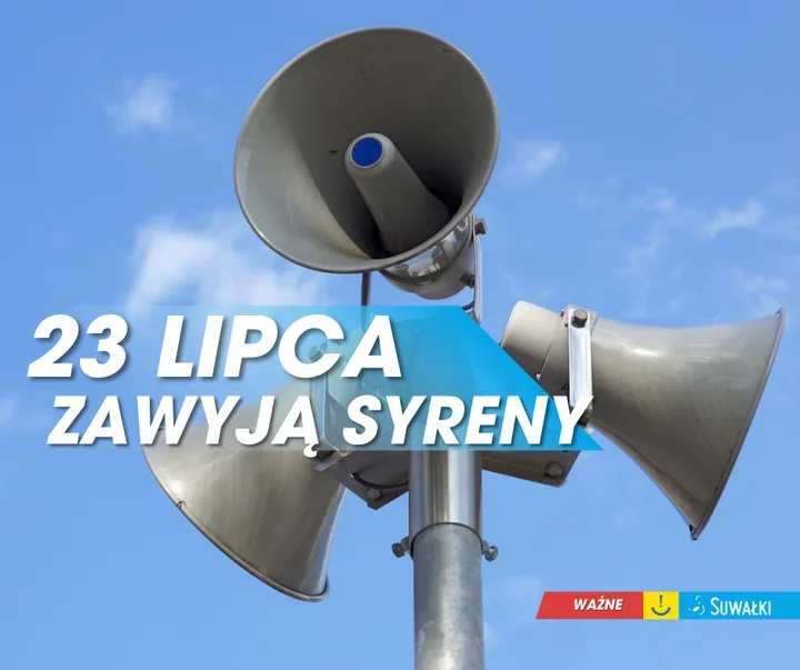 Syreny zabrzmią w Suwałkach. To będzie tylko ćwiczenie