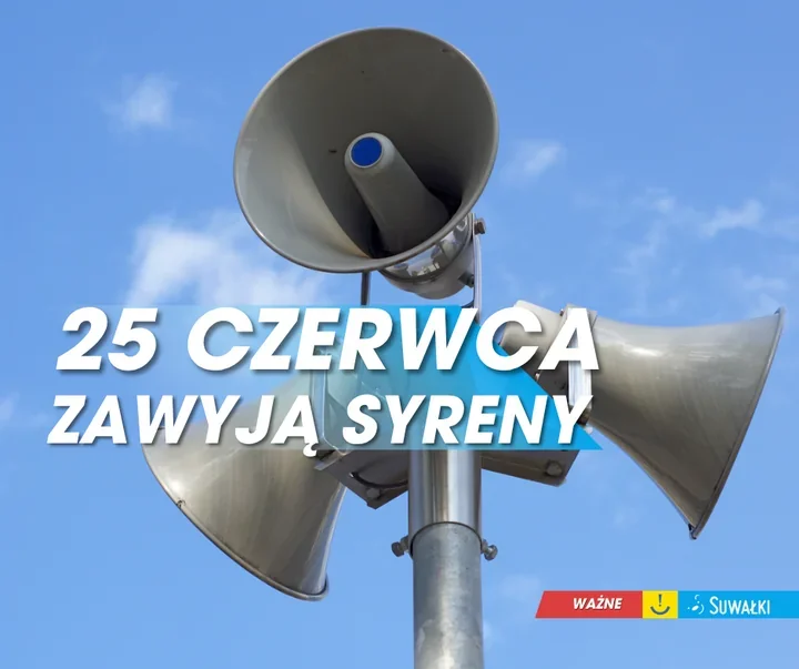 W Suwałkach zawyje syrena. To będzie tylko ćwiczenie