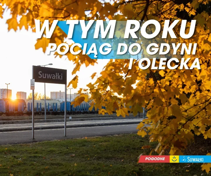 Po 14 latach pociąg dalekobieżny wraca do Suwałk. Jest trasa do Gdyni