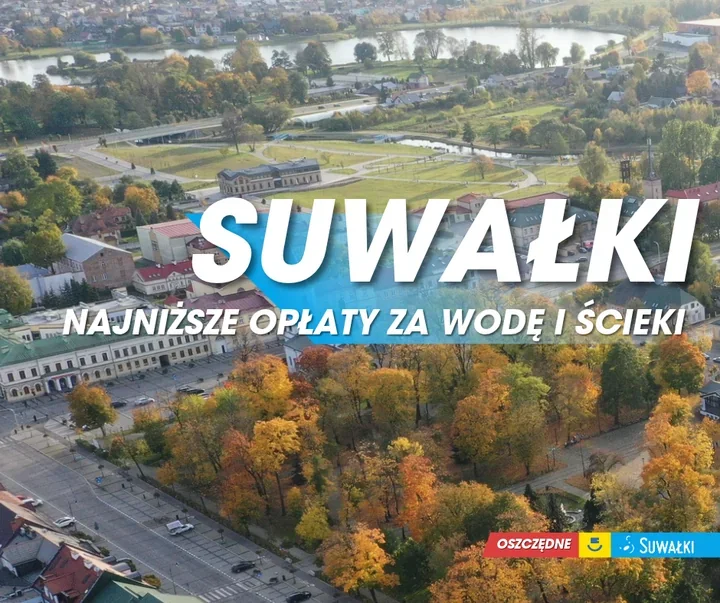 Suwałki z najtańszą wodą i ściekami. Rachunek wynosi 123,06 zł