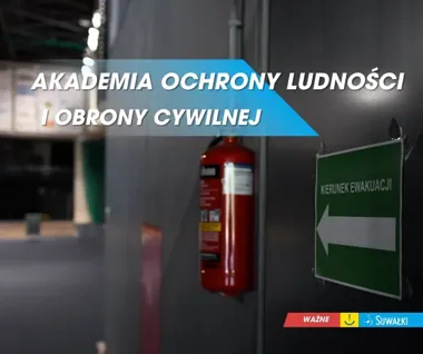 Suwałki uczą alarmowania i ewakuacji. Szkolenia w dwóch punktach