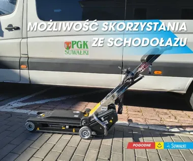 Schodołaz ma odciążyć przewozy. W Suwałkach działa nowe wsparcie