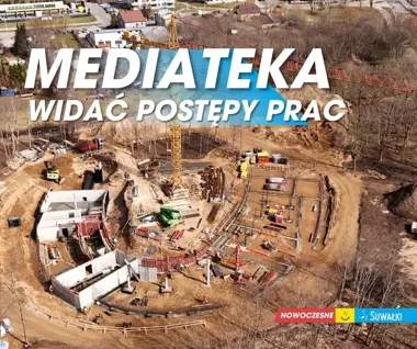 Mediateka rośnie w oczach i coraz wyraźniej zmienia centrum przy Reja i Pułaskiego
