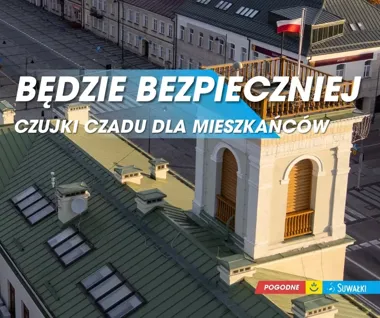 Suwałki kupią czujki tlenku węgla – miasto dofinansuje urządzenia i szkoli mieszkańców