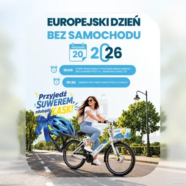 Start przejazdu zmieniony. Rowerzyści ruszą spod BIG Suwałki