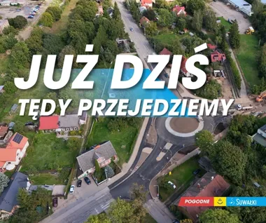 Rondo przy Kolejowej i Północnej znów przejezdne. Kierowcy wracają na trasę