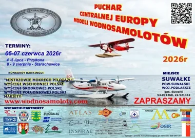 Puchar Centralnej Europy modeli wodnosamolotów. Zalew Arkadia zmieni się w lotnisko