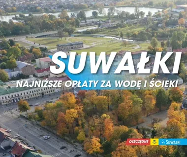 Suwałki z najtańszą wodą i ściekami. Rachunek wynosi 123,06 zł