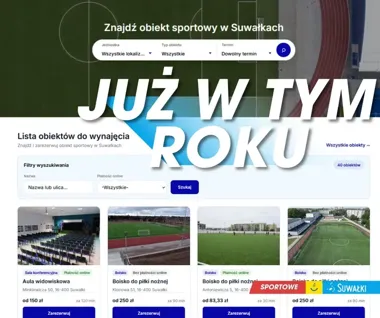 Około 40 obiektów w jednym systemie. Suwałki szykują rezerwacje online