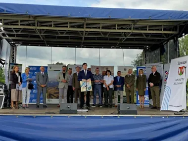 Święto parków na suwalskich bulwarach. Hańcza znów była na pierwszym planie