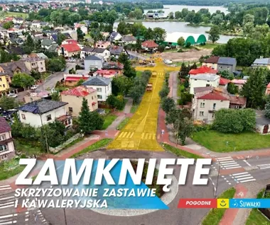 Kawaleryjska i Zastawie zamknięte. Rusza przebudowa deszczówki