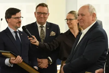 Zbigniew Ślaski uhonorowany za biznes, pomoc i bezpieczeństwo w Suwałkach