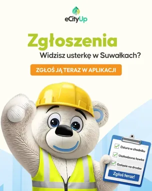 Jak zgłosić usterkę w Suwałkach – aplikacja eCityUp ułatwia kontakt z urzędem