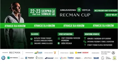 Recman Cup 2026 w Suwałkach - tenisowe emocje wracają na korty