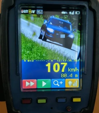 Suwalska drogówka zatrzymała Volkswagena - 107 km/h w zabudowanym