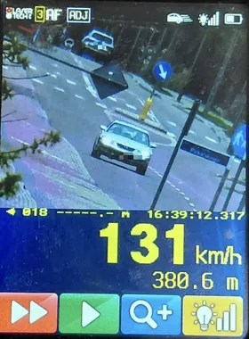 131 km/h w obszarze zabudowanym - 21-latek stracił prawo jazdy