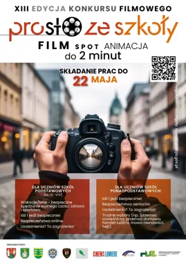 Suwałki dają uczniom kamerę - Policja rusza z filmowym konkursem