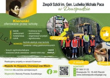 Rekrutacja do Dowspudy rusza. Ósmoklasiści mają dwa terminy na złożenie wniosków