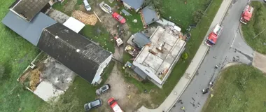 Ponad 30 interwencji strażaków po burzach w powiecie suwalskim