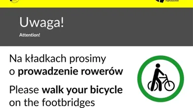 Wypadki rowerzystów na szlakach. Na kładkach trzeba zejść z roweru